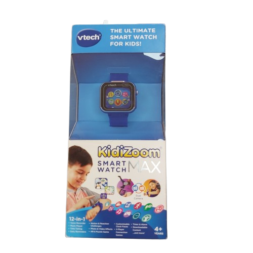 VTech Kidizoom Smart Watch MAX Blue New In Box