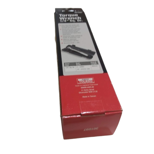 Toledo Torque Wrench 1/4″ Sq. DR. With Hard Case