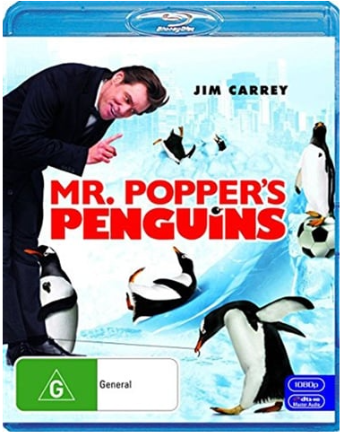 Mr Poppers Penguins Blu Ray Very Good Condition (CP)