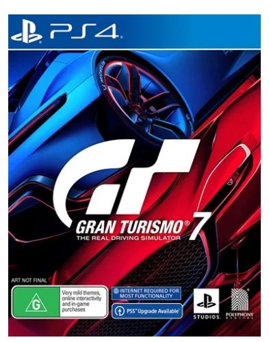 Playstation 4 Gran Turismo 7 (2 Disc) Excellent Condition With Case No Manual