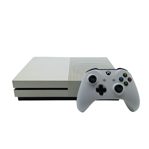 Xbox One S 1TB White 1681 Console – Includes Controller, HDMI & Power Cord (CP)