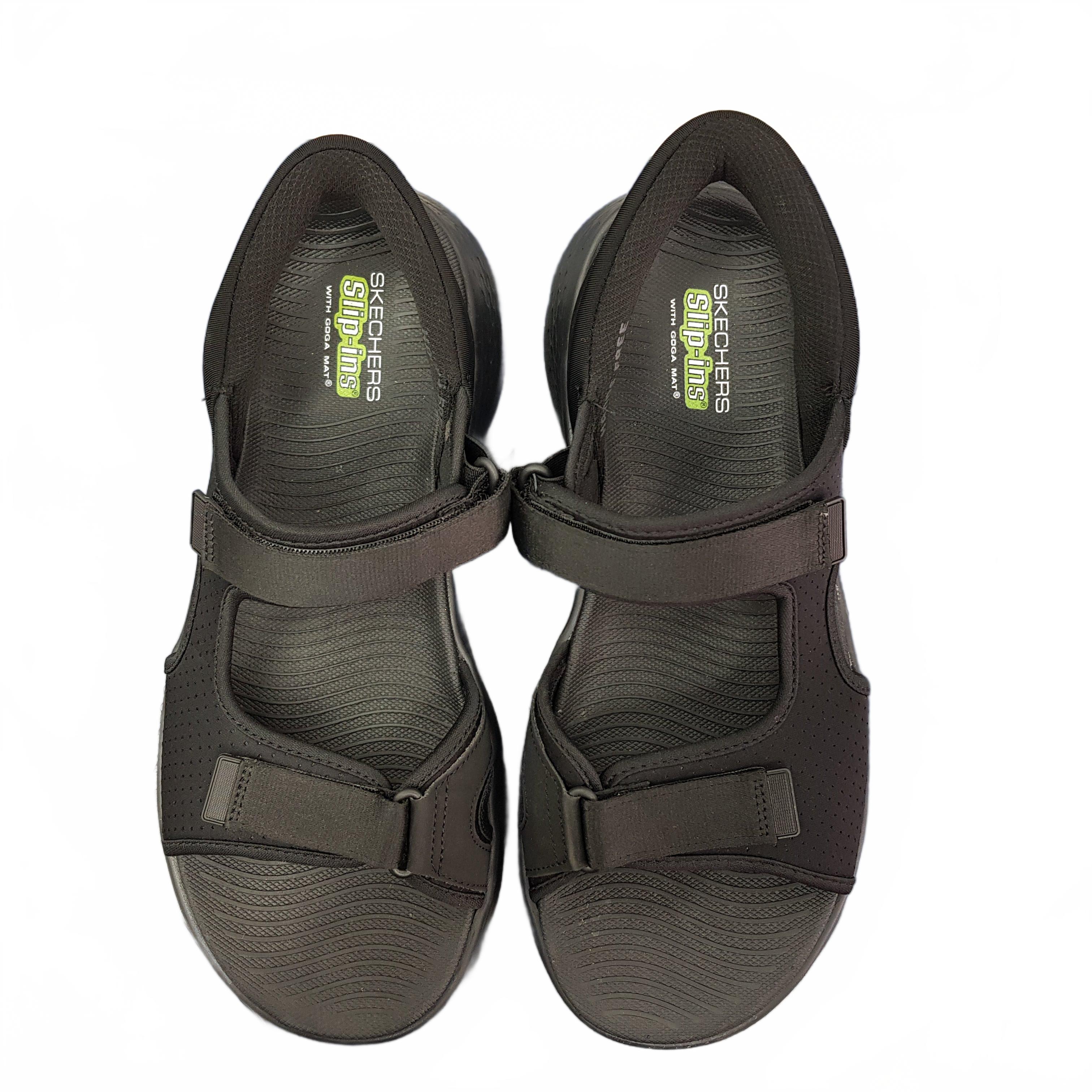 Skechers Go Walk Slip Ons Black  **SECOND HAND**  (MR1424600)