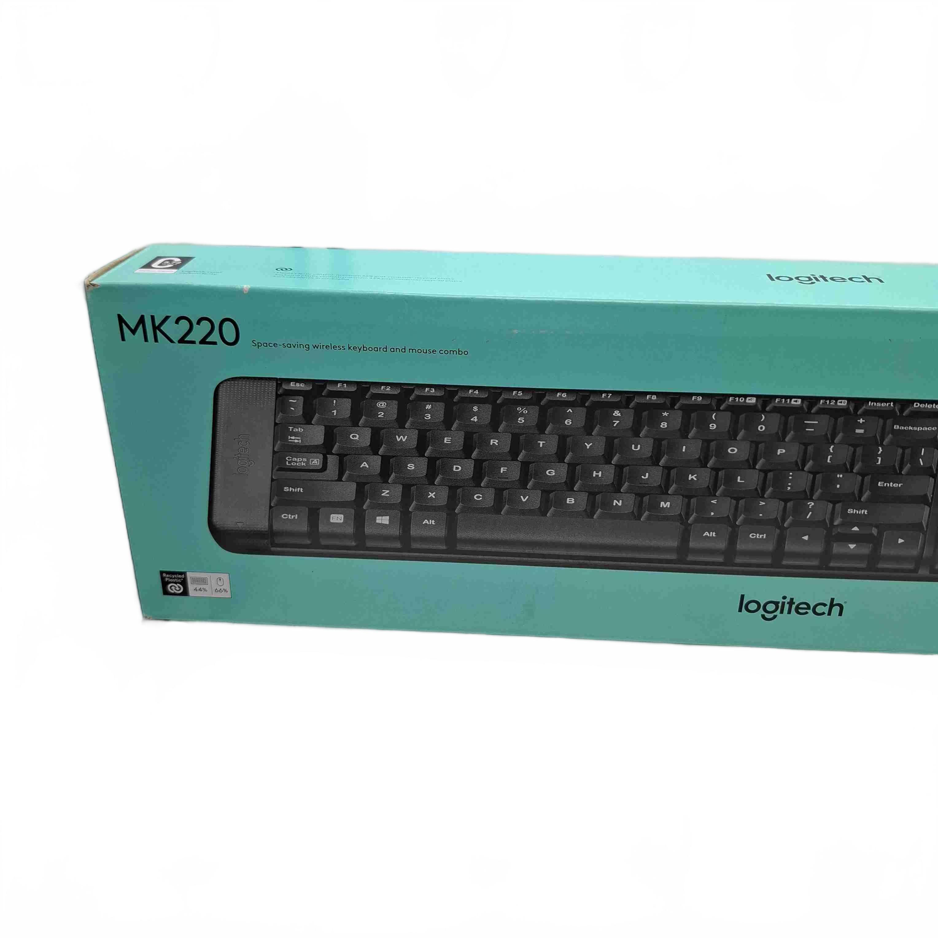Logitech MK220 Wireless Keyboard And Mouse In Box (WR 1431537)