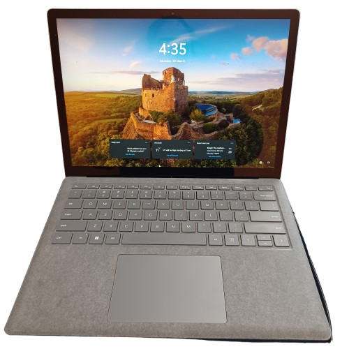 Microsoft Surface Laptop 5 12th gen Intel core i5 2.50ghz Model 1950 (lel)