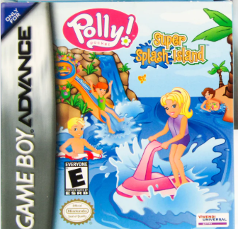 Polly Pocker Super Splash Island Gameboy Advance Cartridge Only Good Condition (CP1353175)