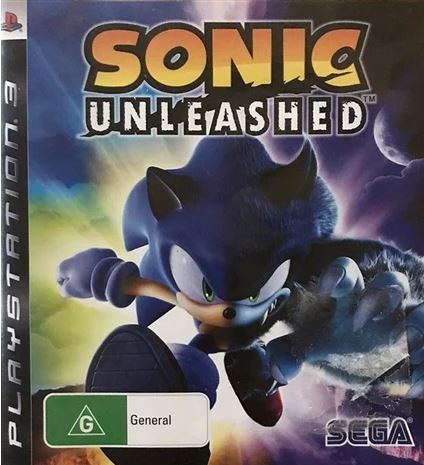 Sonic Unleashed PlayStation 3 Game Good Condition in Case with Manual (LN)
