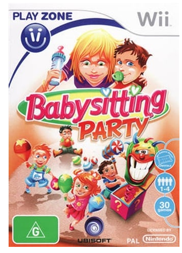 Babysitting Party Nintendo Wii Game Good Condition With Manual (CP-1353608)