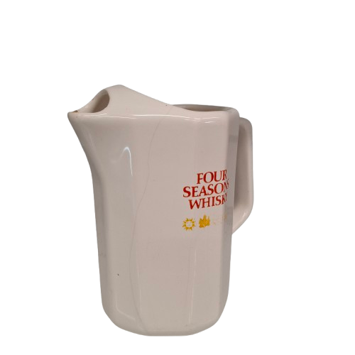 Vintage FOUR SEASONS WHISKY Ceramic Jug (JN)