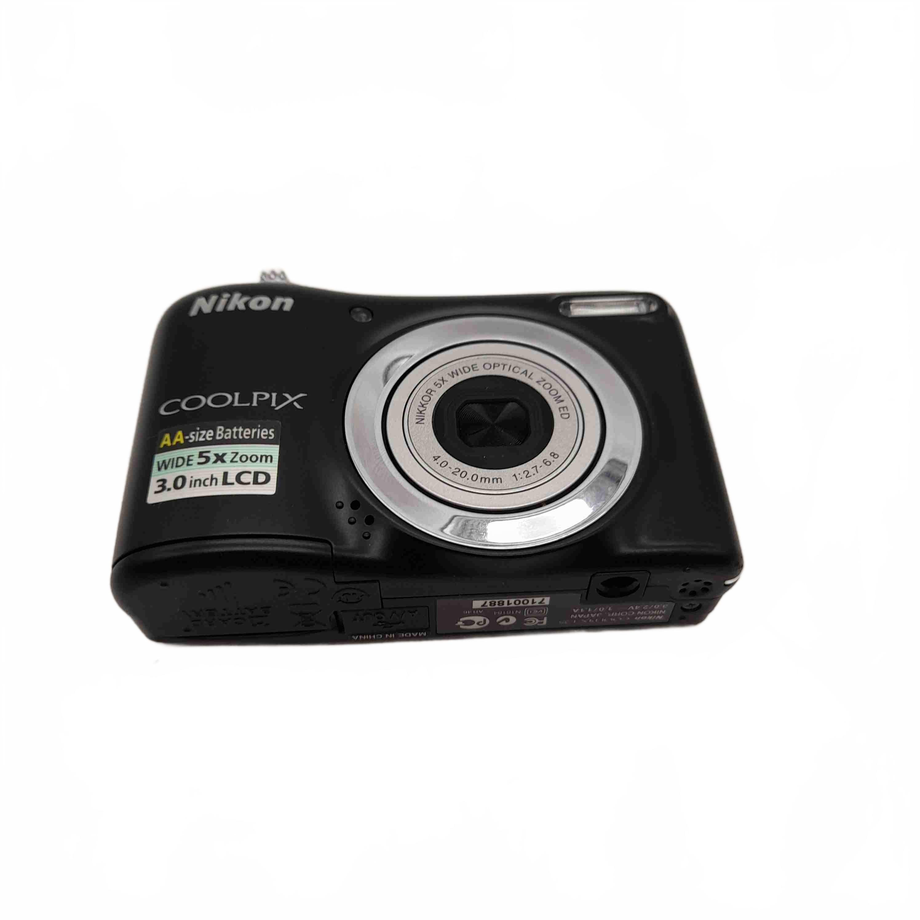 Nikon Coolpix L25 10.1MP Digital Camera + Manual  (WL 1427503)