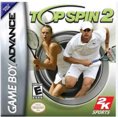 Top Spin 2 Gameboy Advance Cartridge Only Good Condition (CP1353171)