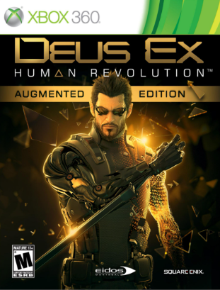 Deus Ex Human Revolution Augmented Edition Xbox 360 Good Condition with Manual (LN)