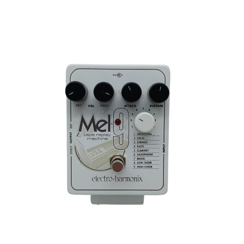 Electro Harmonix Mel9 Tape Replay Machine Guitar Pedal White (CP)
