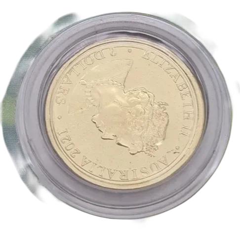 Royal Australian Mint | 2021 $2 ‘C’ Mintmark Coloured Uncirculated Coin