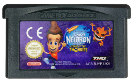 The Adventures of Jimmy Neutron Boy Genius: Attack of the Twonkies Gameboy Advance Cartridge Only (CP-1352658)