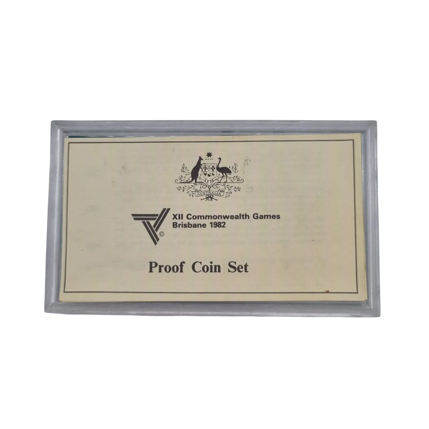 1982 Royal Australian Mint Coin Proof Set – XII Brisbane Commonwealth Games