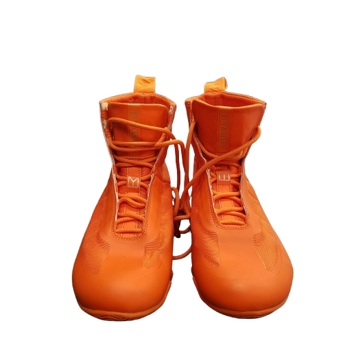 YAMMY Flux Orange Mid Boxing Shoes Sise 11 US