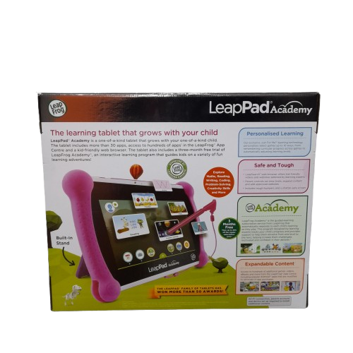 LeapFrog LeapPad Academy Educational Toy 6022 Pink (LN)