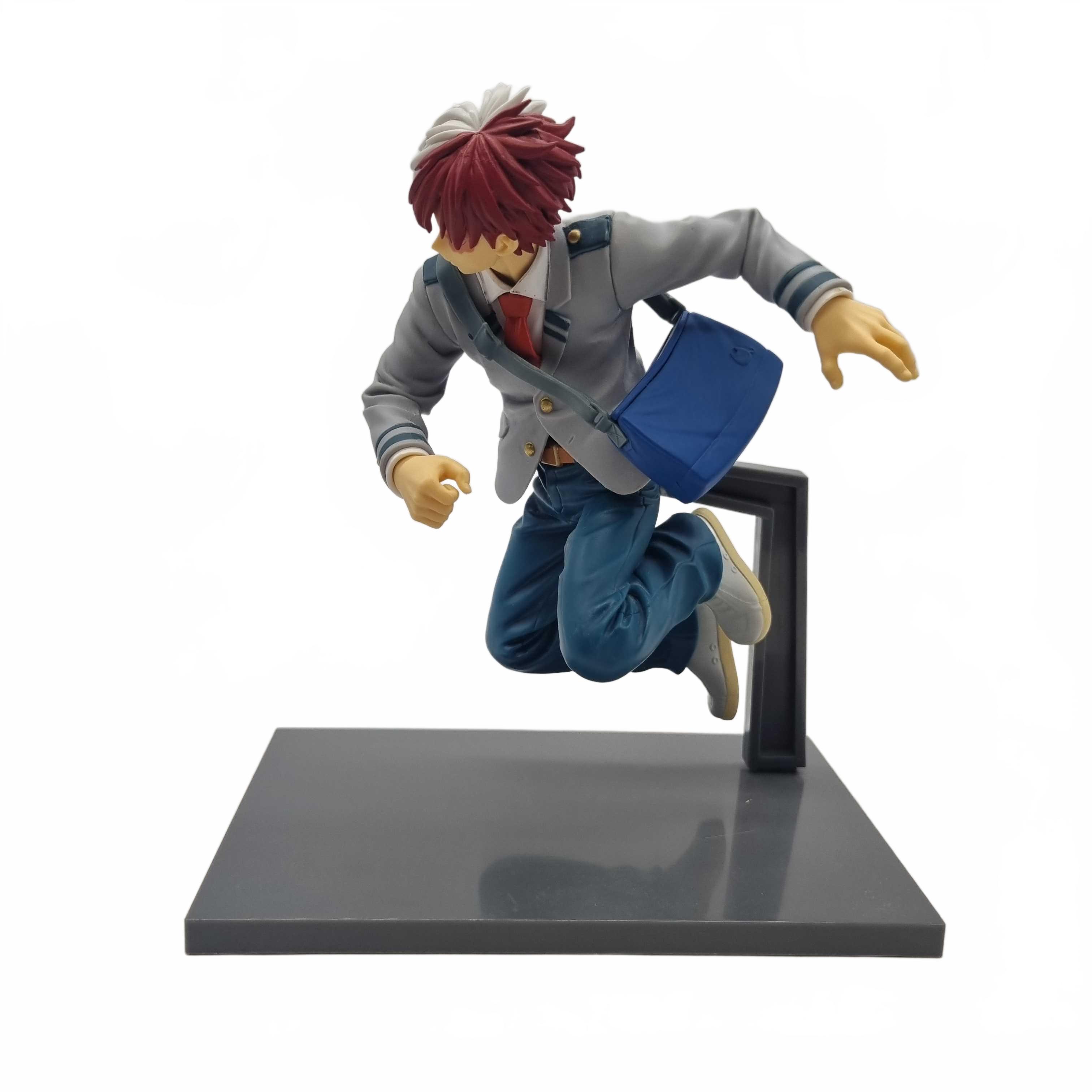 My Hero Academia Figurine: Todoroki Blue School Uniform On Grey Stand (WR 1424625)