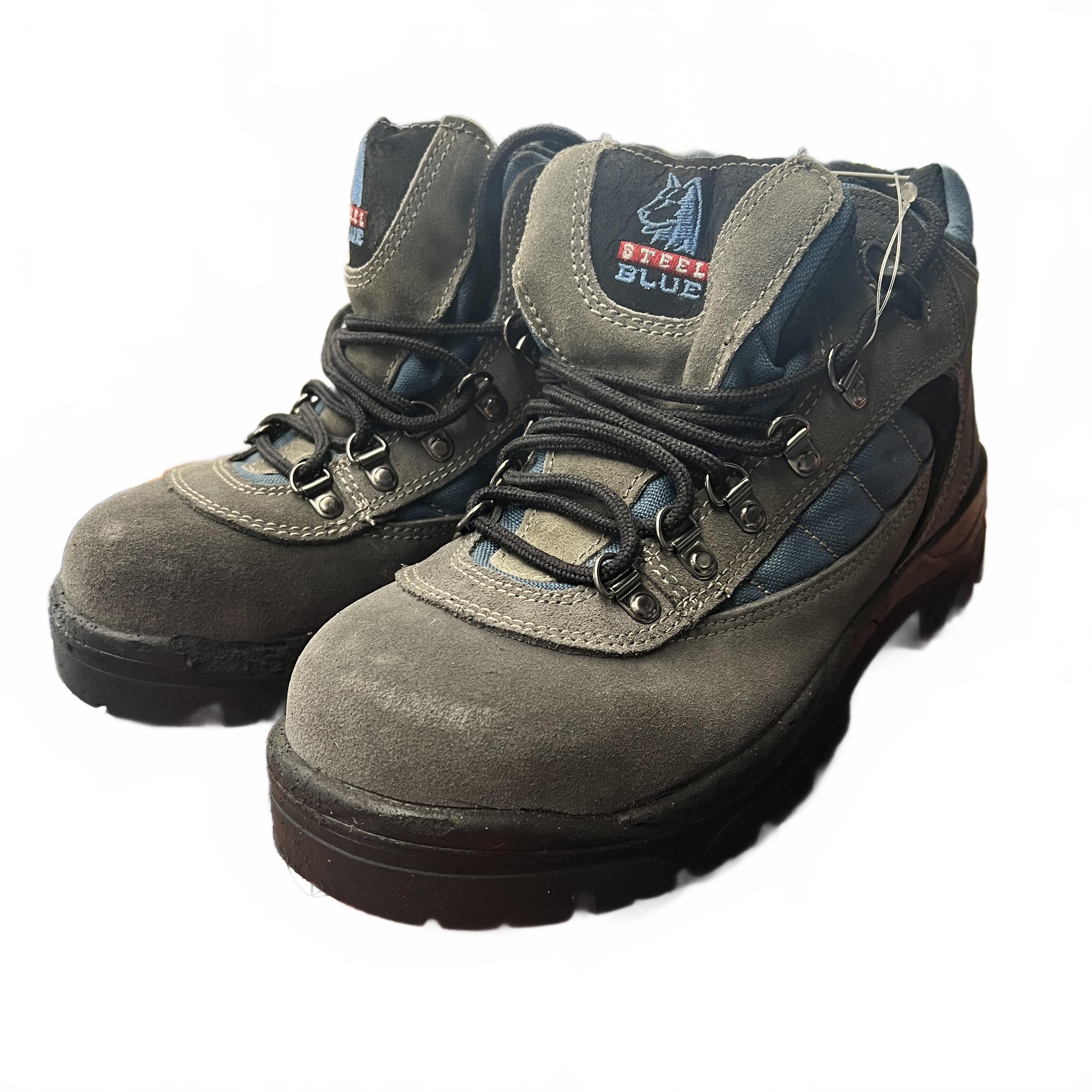Steel Blue Boots Bluegrey Size US 9.5 (MK)