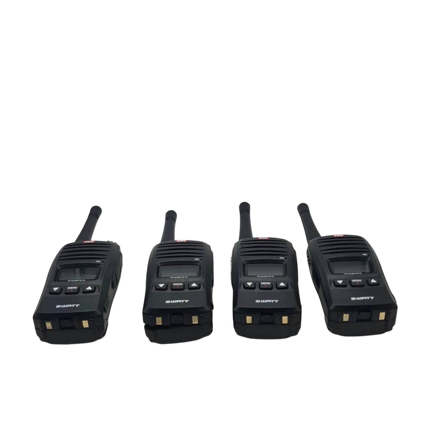 GME TX677QP UHF Radio Kit In Box With 4 Radios and 2 Chargers  (WR   1414280)