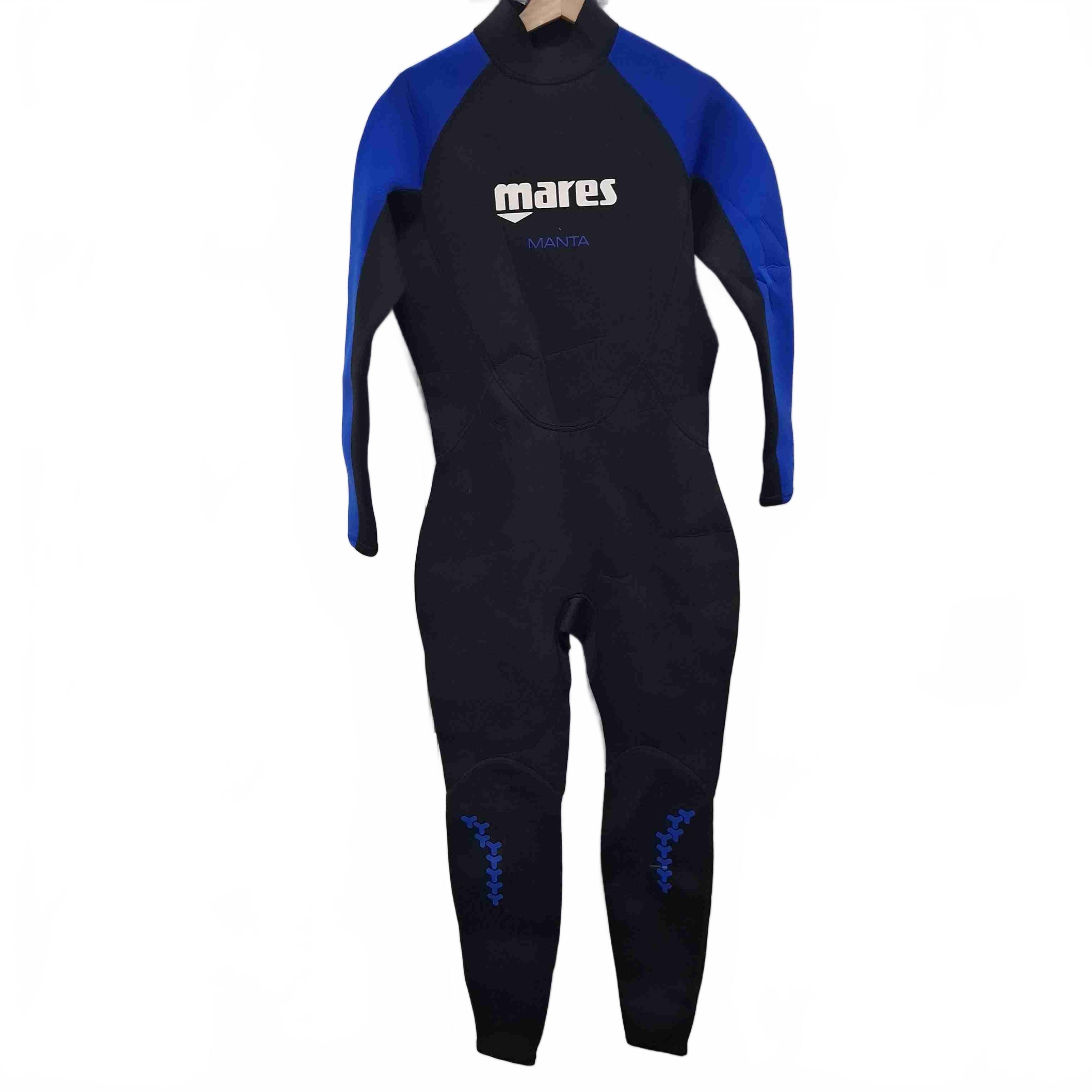 Mares Manta 2.8 Wetsuit Black/Blue Size 5 – New With Tags (WR 1435312)