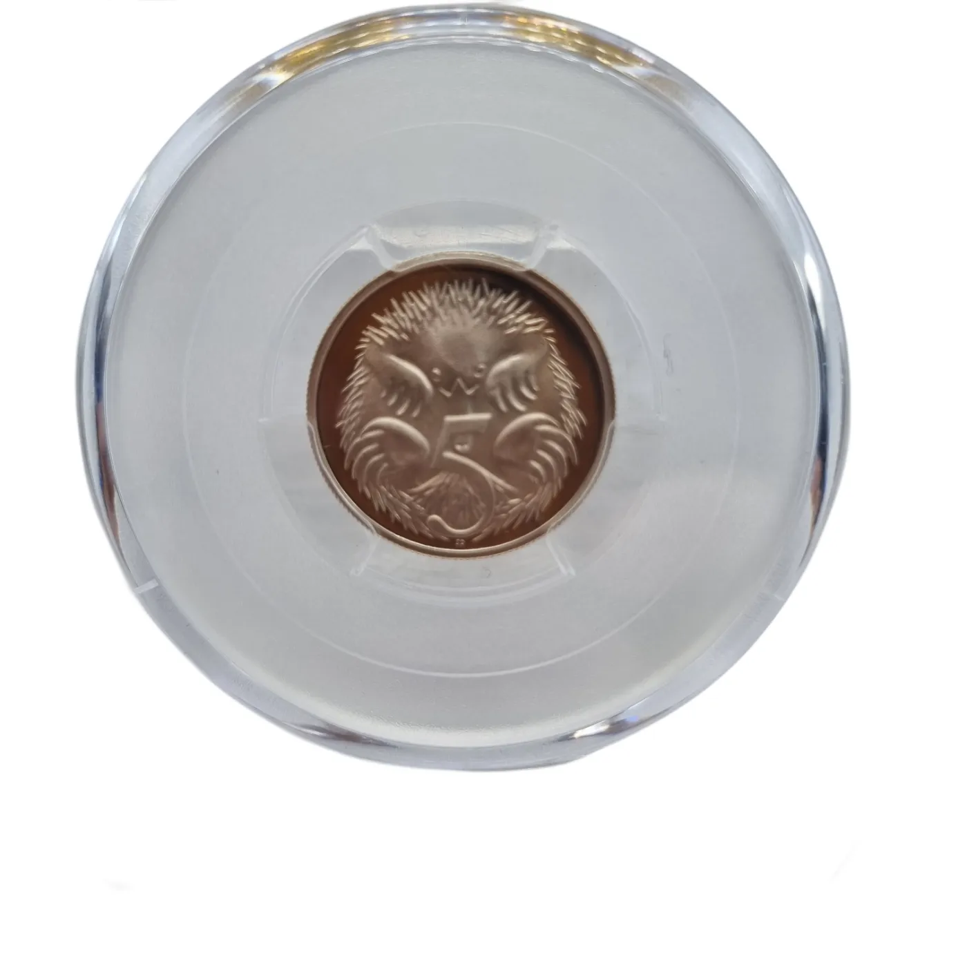 1986 Australian 5 Cent Coin Graded PCGS PR68DCAM (WR 1366582)
