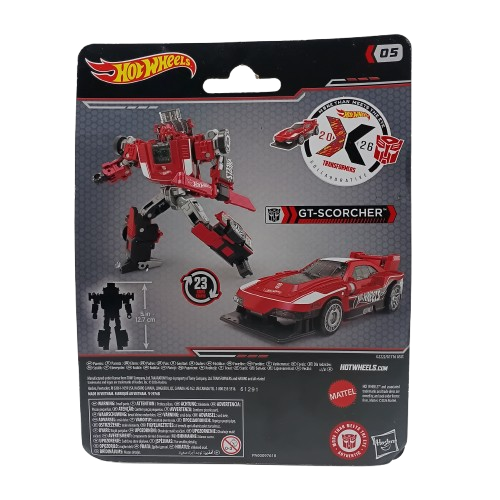 Hot Wheels Figurine GT-Scorcher Red (CP)