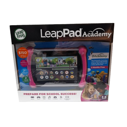 LeapFrog LeapPad Academy Educational Tablet 6022 Pink (Unopened) (LN)