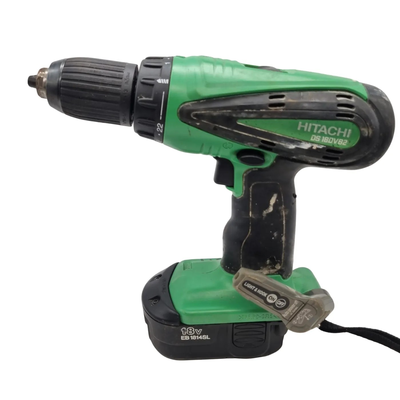 Hitachi Drill DS18DVB2 with Battery (WR)
