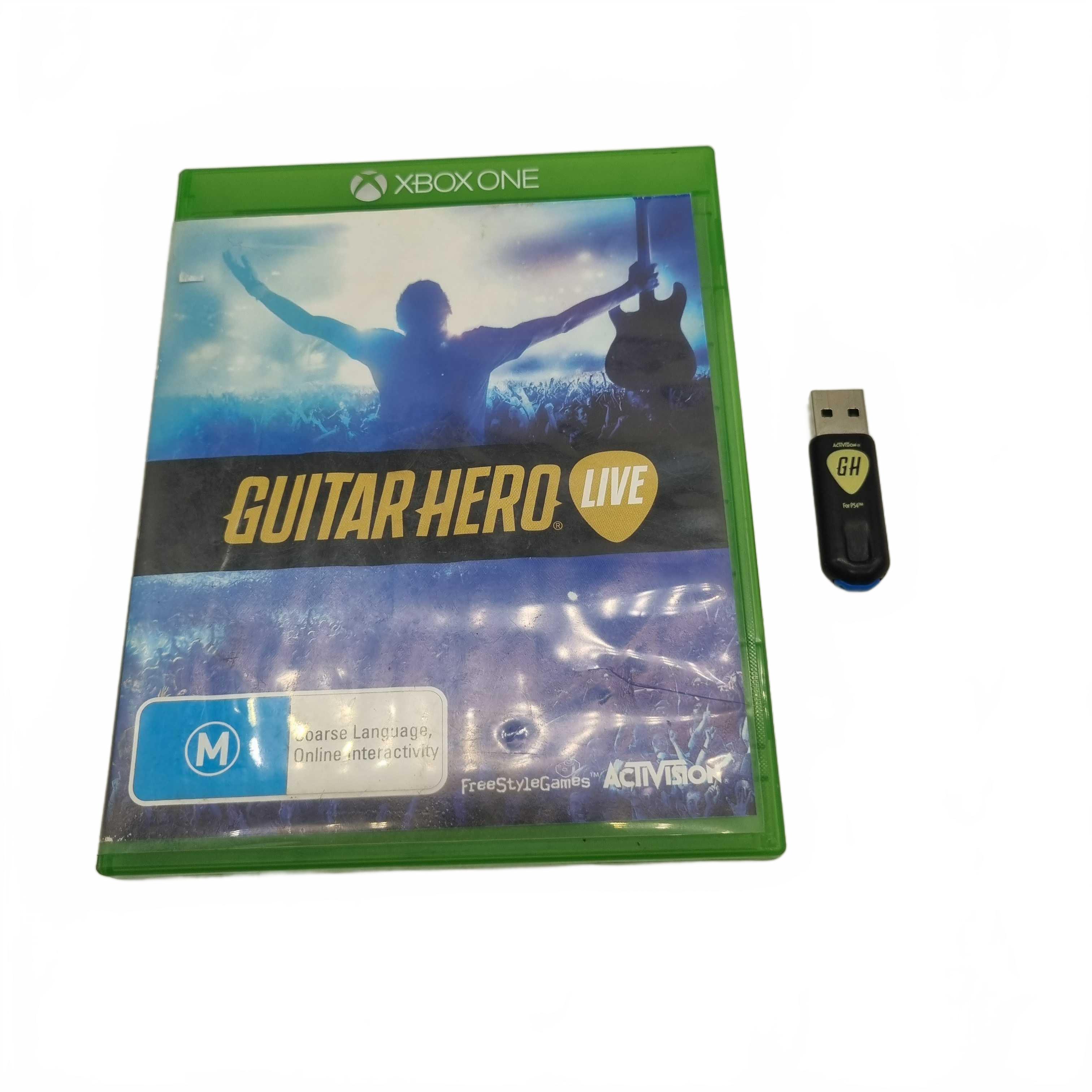 Activision Xbox One Guitar Hero Live – Guitar Controller And Game + USB Dongle (WR 1408566)