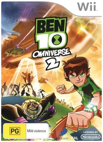 Ben 10 Omniverse 2 Nintendo Wii Good Condition with Case and Manual (LN)