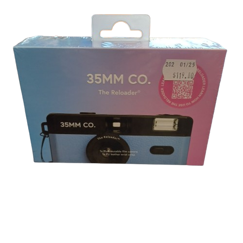 The Reloader Reusable 35mm Film Camera Blue ( LE )
