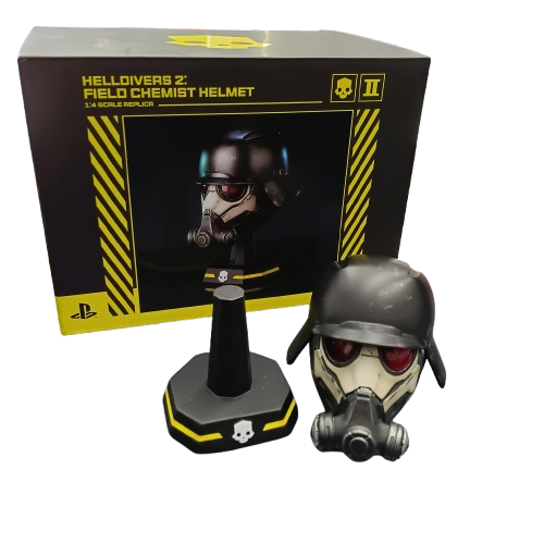 Helldivers Super Earth Field Medic Helmet 1:4 Scale Figure (CP)
