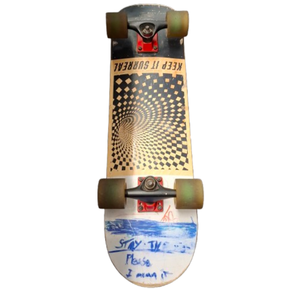 Keep It Surreal Street Board Edition Brown Used (JN)