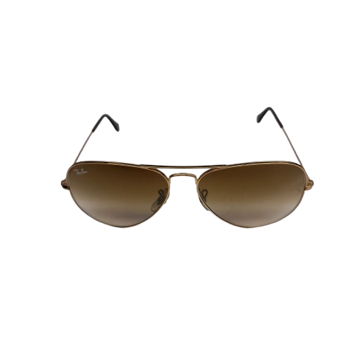Ray-Ban Aviator Sunglasses RB3025 Brown 58-14 (LN)
