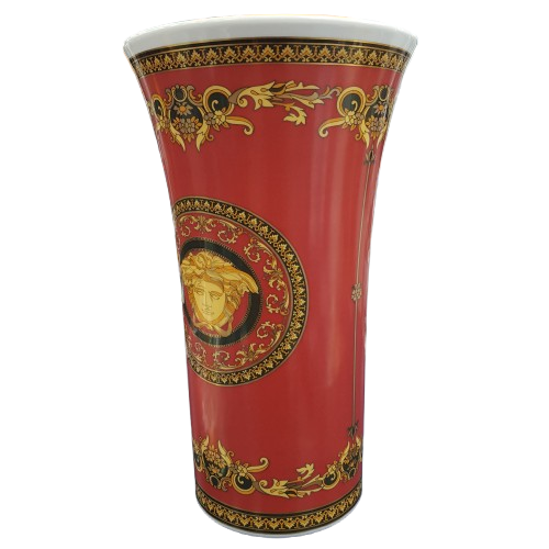 Medusa Vase by Versace & Rosenthal – H. 34 cm – **Pickup Only**