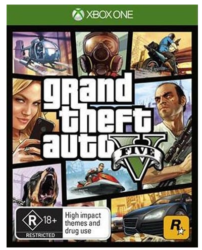 Grand Theft Auto V Xbox One Good Condition With Manual (LE1355269)