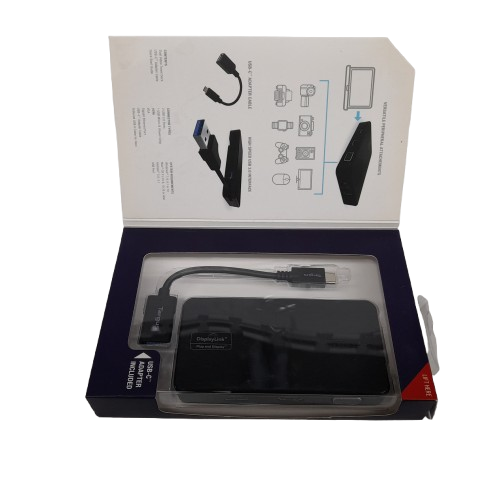 Targus DSU100US VersaLink Dual Video USB 3.0 & USB-C Dual Travel Dock Like New (MR)