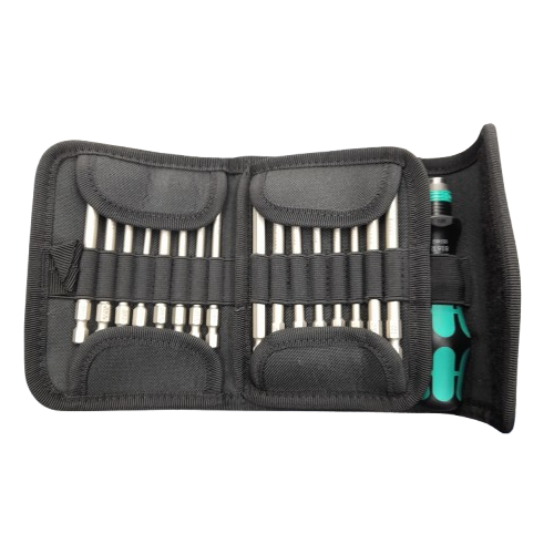 Wera Hexagon Slotted Interchangeable Screwdriver Set, 33-Piece In Box (MR)
