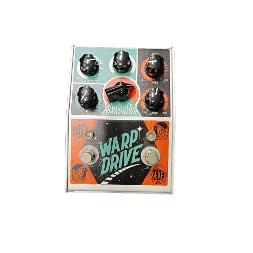 Stone Deaf Warp Drive Pedal White (NA)
