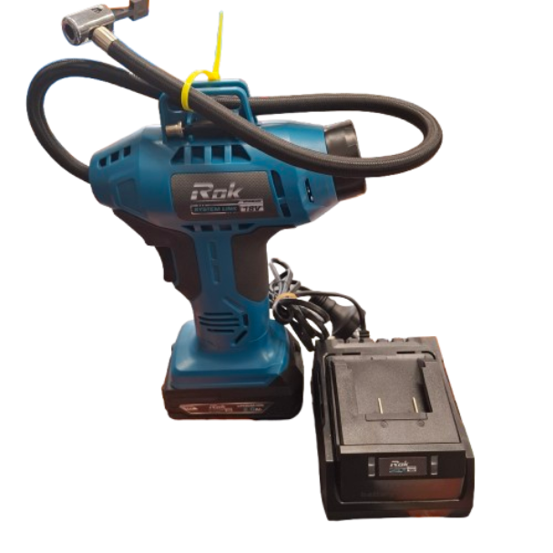 Rok Cordless Air Pump Green (190-25-22505) (JN)