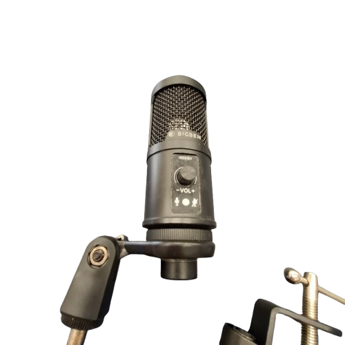 Big Ben BB8617 Black Streaming Microphone with Stand (1426145) (JN)