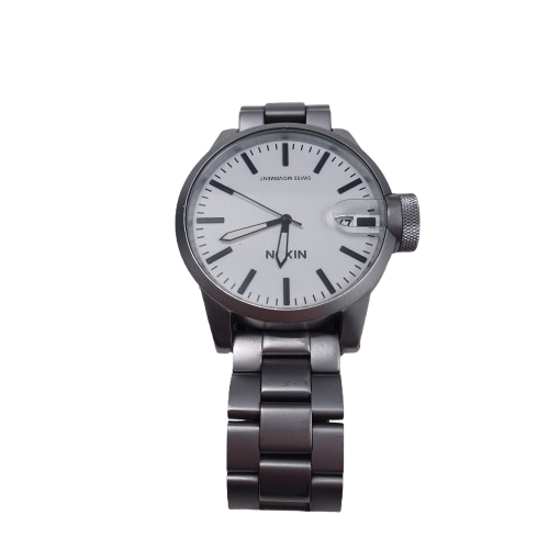 Mens Silver Nixon Watch Chronicle Magnif (WR 1343827)