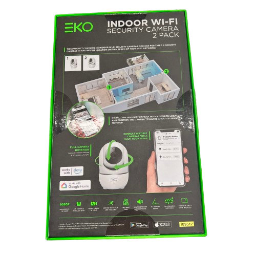 EKO Indoor WiFi Security Camera (AGL6150780074) (MK)