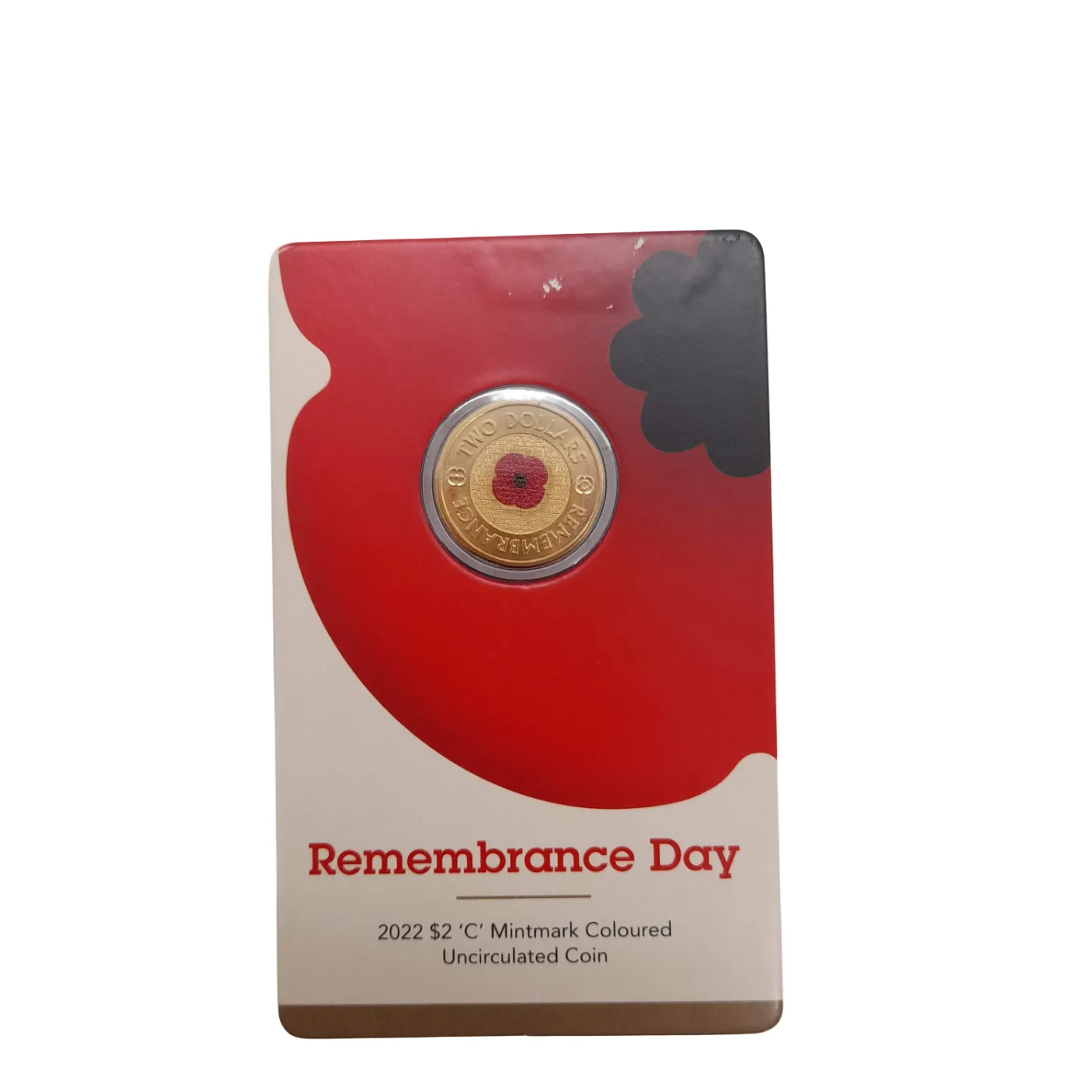 Remembrance Day 2022 $2 Coloured Uncirculated Coin (WL 1365647)