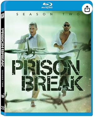 Prison Break Season 2 Blu Ray – Very Good Condition