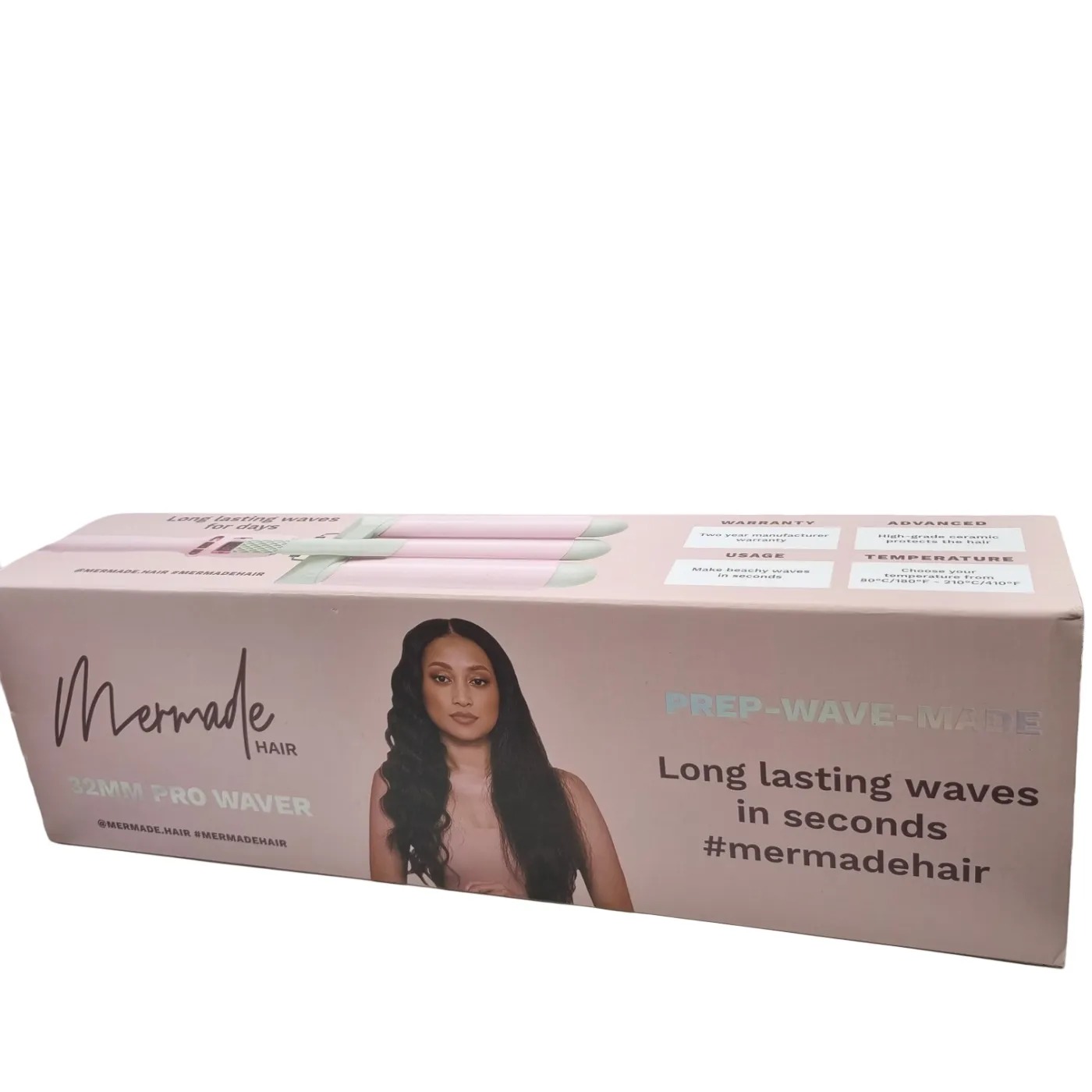 Mermade Hair Pro Waver Pink MH5000 In Box (WR 1423206)