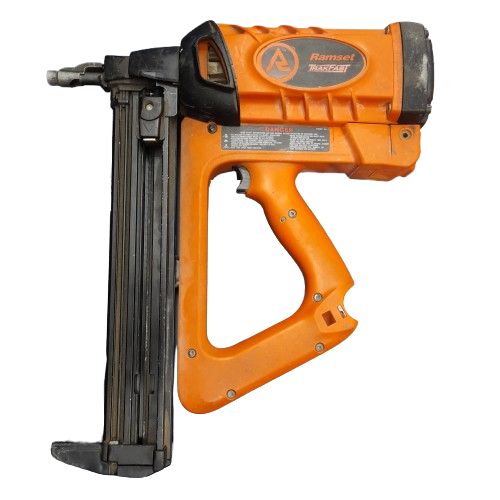RAMSET TF1200ANZ Nail Gun with 3 Batteries, Charger, and Hard Case (LN)