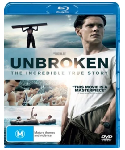 Unbroken – Blu Ray – Very Good No Manual