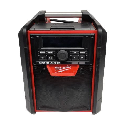 Milwaukee M18 RC 18V Bluetooth Jobsite Radio Charger Skin Only